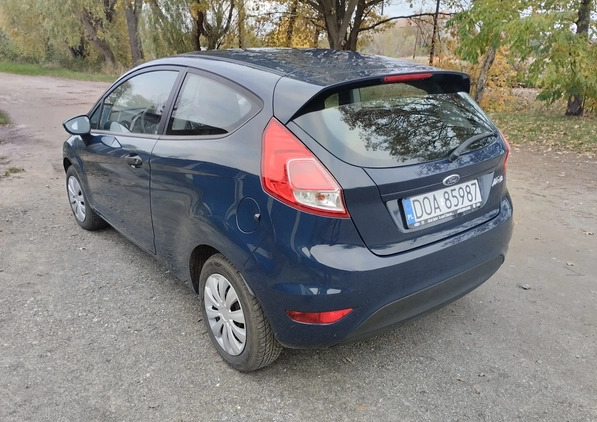 Ford Fiesta cena 17900 przebieg: 157000, rok produkcji 2015 z Krobia małe 56